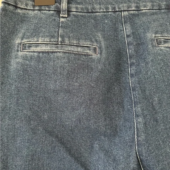 Sezane Martin denim trousers size 42/US10 - Picture 7 of 10